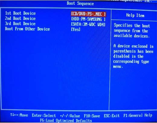 Як встановити Windows 7 (будь бітності) через BIOS