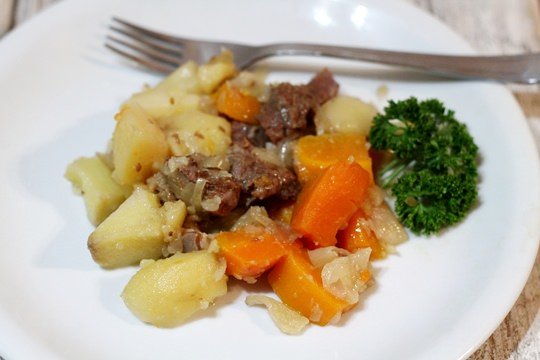 Баранина з овочами: покроковий кулінарний рецепт