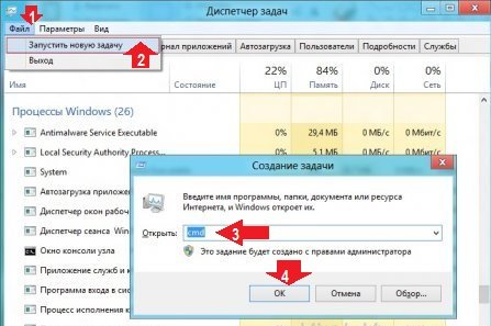 Як на компютерах з Windows 7 і 8 запустити командний рядок?