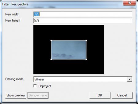 Як обрізати краю відео virtualdub?