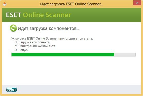 Антивірусний сканер ESET Online Scanner