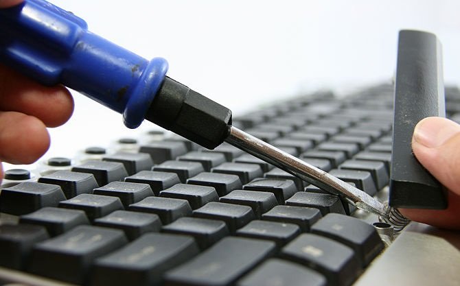 Як почистити клавіатуру?