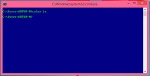 Що таке командний рядок Windows 8 і як в ній працювати