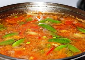 В мультиварці горохової суп: покроковий кулінарний рецепт