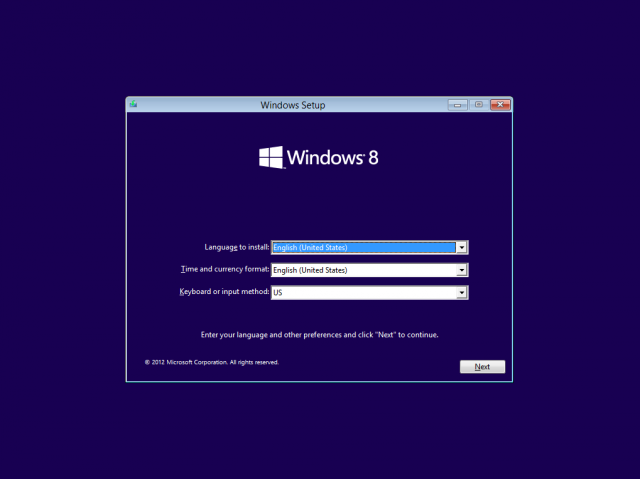 Керівництво по установці Windows 8 (x64)