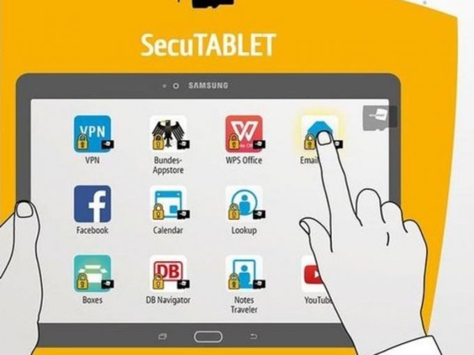 BlackBerry SecuTablet   планшет з високим ступенем захисту (3 фото)