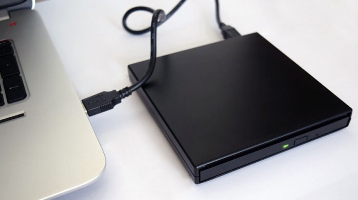 USB кейс для оптичного дисководу з ноутбука