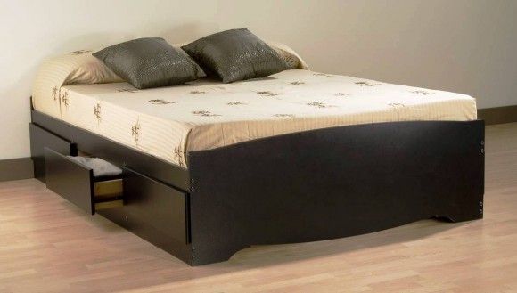 Ліжка з ящиком для білизни