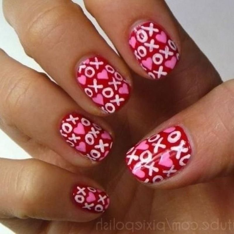 Дизайн нігтів на день святого валентина