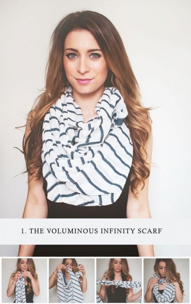 Креативні ідеї з шарфом