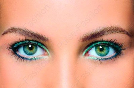 Макіяж для зеленуватих очей