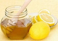 Лимон мед і гліцерин від кашлю