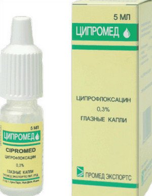Як використовувати Ципромед для лікування очей і вух?
