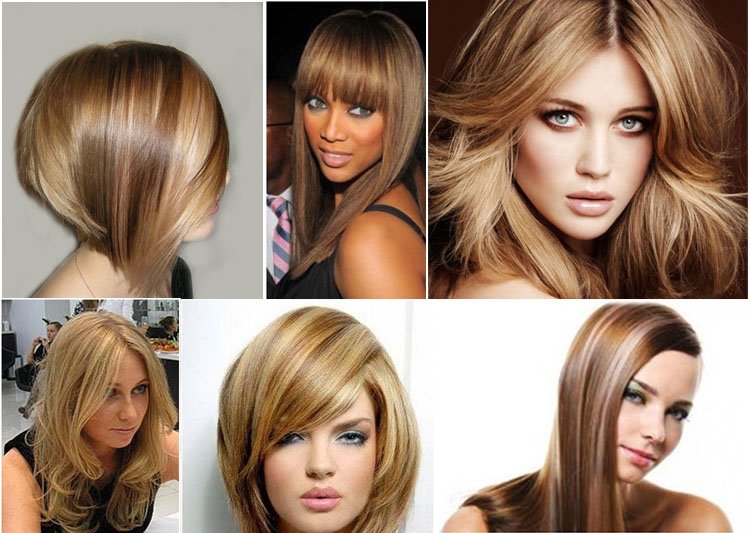 Брондірованіе темних волосся на фото — блондинка чи брюнетка, а може краще два в одному