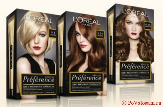 Відтінки панелі фарби для волосся Лореаль Преферанс, відгуки про її використання