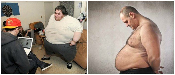 Особливості і небезпеки чоловічого ожиріння