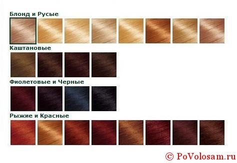Фарба для волосся garnier – різноманітність палітри
