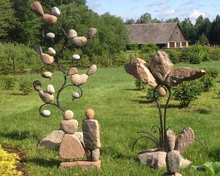 Вироби для дачі своїми руками: 12 фігурок з каменів