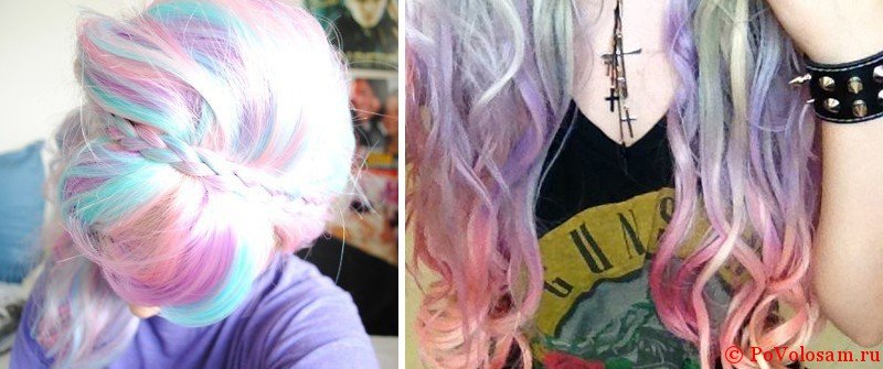 Особливості фарбування волосся за допомогою кольорових крейд