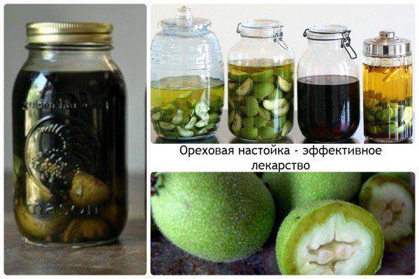 Рецепти вітамінної настоянки з зеленого волоського горіха