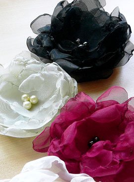 Виготовлення декоративних квітів з тканини – майстер клас для початківців