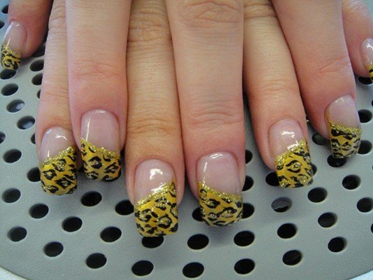 Леопардовий манікюр в домашніх умовах на натуральних і нарощених нігтях   поради, фото, приклади