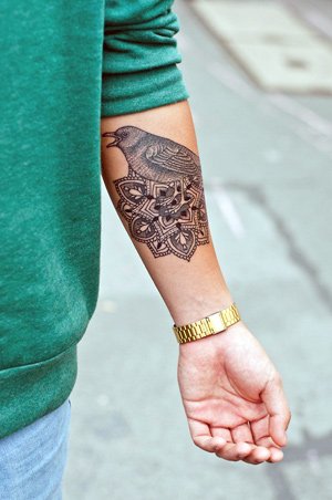 Основні тенденції чоловічих татуювань на передпліччя
