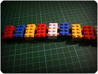 Як зробити браслет з деталей Лего