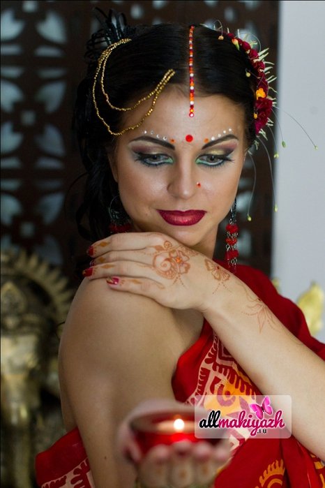 Індійський макіяж: тонке мистецтво східної краси