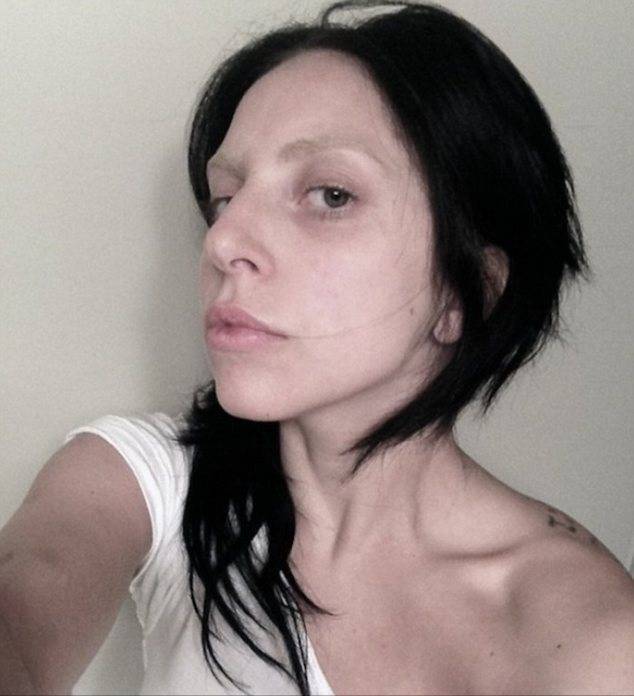 Леді Гага(Gaga) без макіяжу