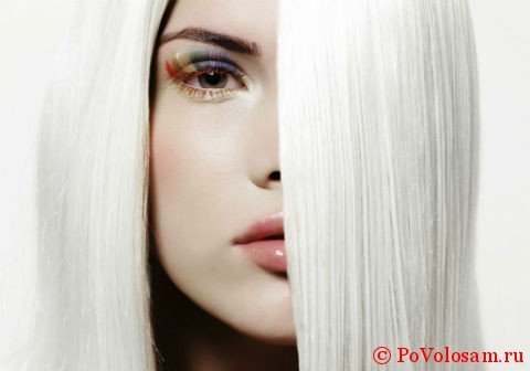 Фарбування волосся в білий колір: рекомендації і поради професіоналів