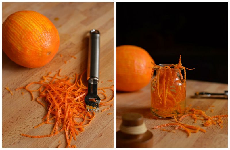 Апельсинова горілка – настоянка на цедрі і мякоті апельсина