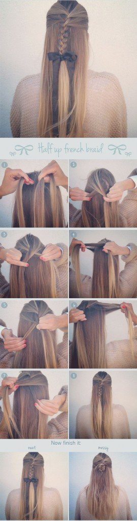 Схеми плетіння кісок на довге волосся
