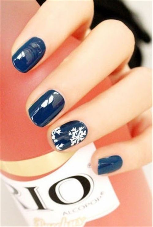 Зимовий дизайн нігтів. Новорічний та різдвяний манікюр