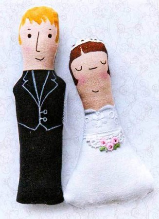 Фігурки нареченого і нареченої своїми руками.