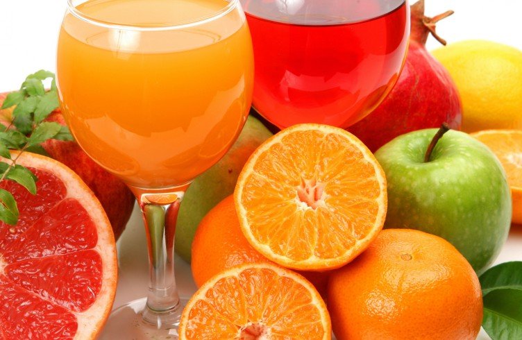 Користь і шкода свіжих соків з фруктів