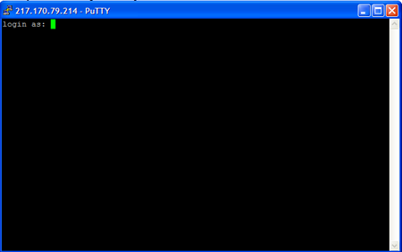 Програма Putty для Windows