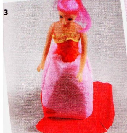 Сукня для ляльки. Як зробити плаття для ляльки.