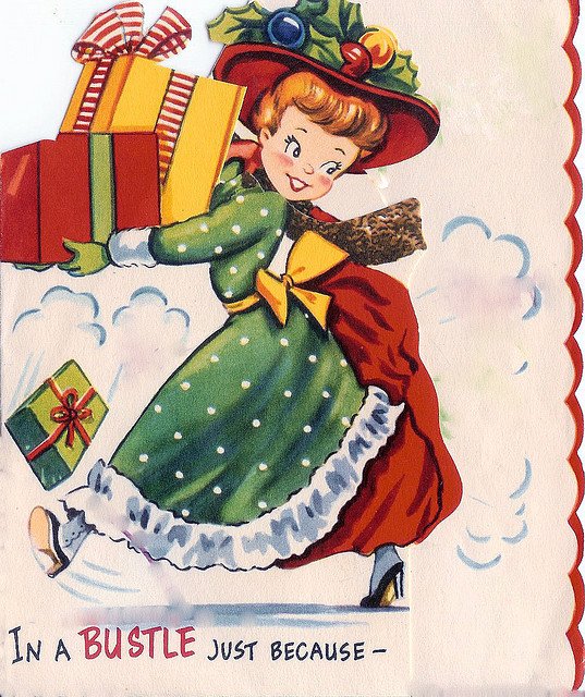 Красиві новорічні листівки для Дам