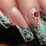 Дизайн нігтів: «Рідкі камені»
