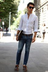 Чоловічі літні джинси   як вибрати, чи варто підвертати у спеку