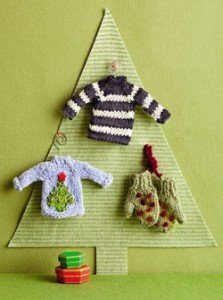 Оригінальні вязані іграшки на новорічну ялинку (фото)