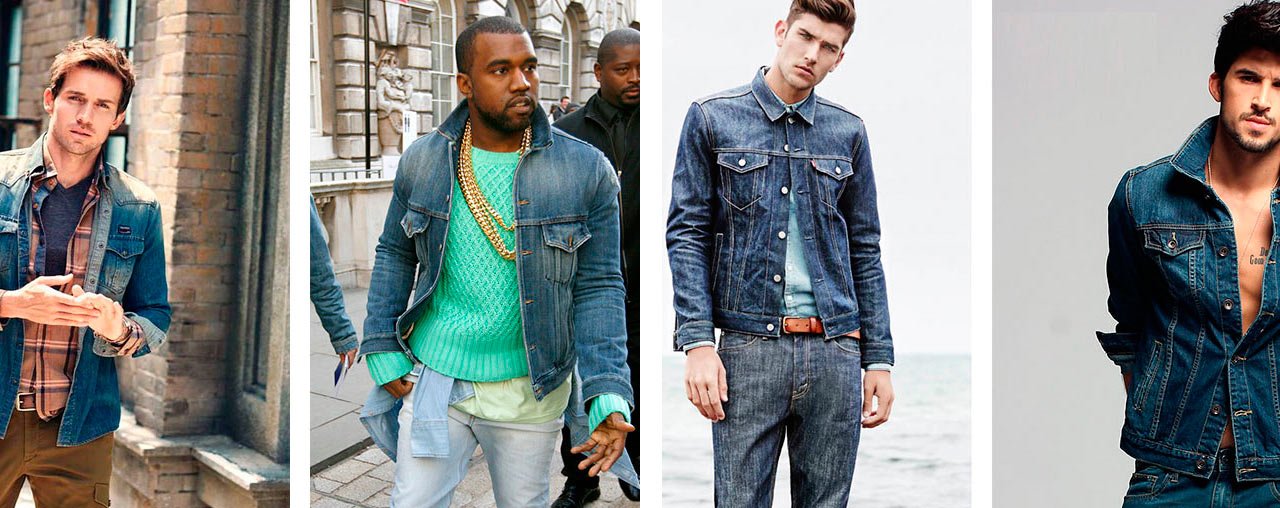 З чим носити джинсову куртку чоловікам?