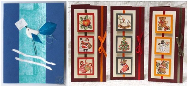 Як зробити красиві новорічні листівки своїми руками