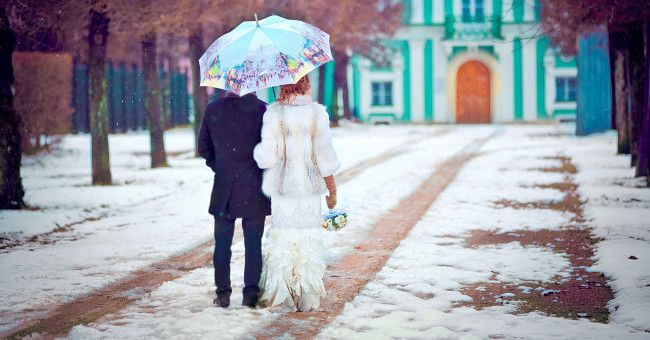 Весілля взимку: прикмети