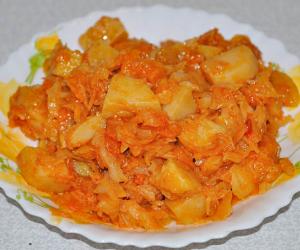 Рецепти приготування тушкованої капусти з картоплею та іншими інгредієнтами в мультиварках.