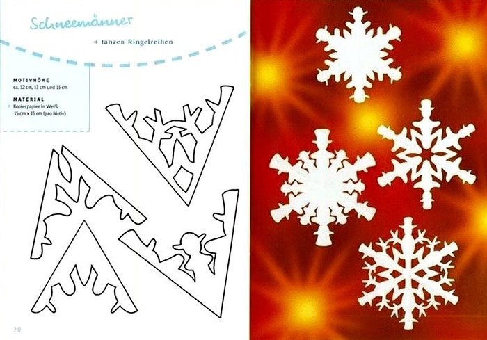 Як зробити до Нового року сніжинку з паперу своїми руками