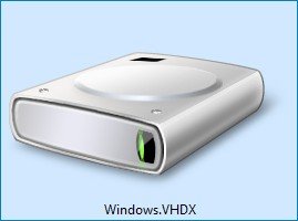 Віртуальні диски VHD, VHDX