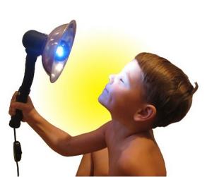 Інструкція по застосуванню синьої лампи (рефлектора Мініна) для прогрівання носа