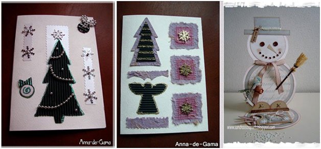 Як зробити красиві новорічні листівки своїми руками